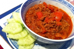 Minced-Pork-in-Red-Curry-paste