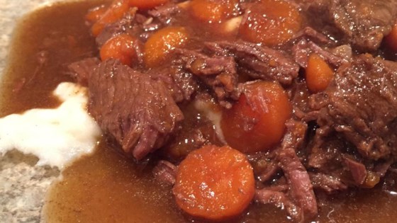 Beef & Red Wine Stew – Pressure Cooker